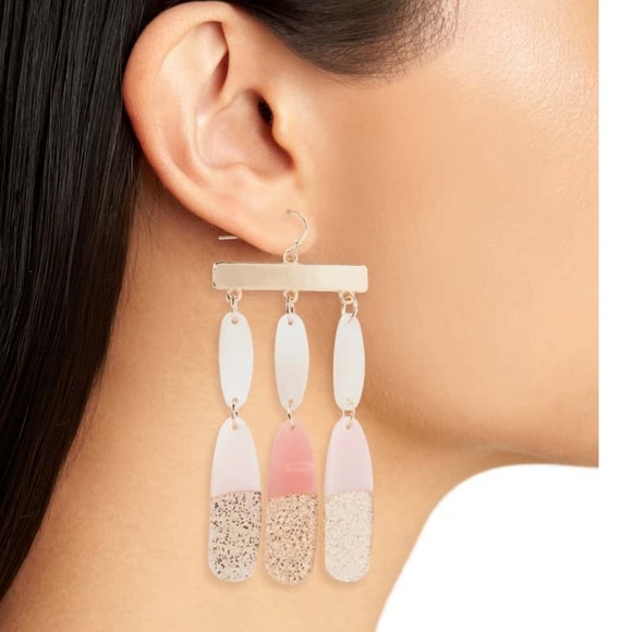 Jewelry - Acrylic Statement Earrings